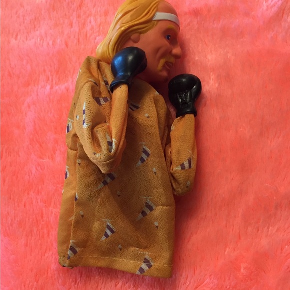 Lefton Toys Vtg 8s Hulk Hogan Wrestling Boxing Hand Puppet Poshmark